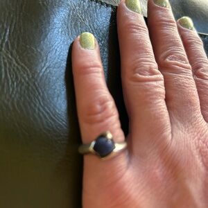 Sterling Silver Lapis Ring